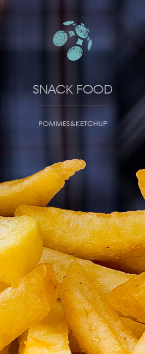 Pommes frites Imbiss Fast Food Snack