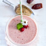 Himbeermilch Smoothie
