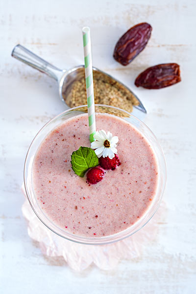 Himbeermilch Smoothie