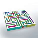 Labyrinth 3D bunt