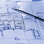 Bauplan Kugelschreiber Hausbau Planung