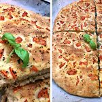 Focaccia Pizza-Brot