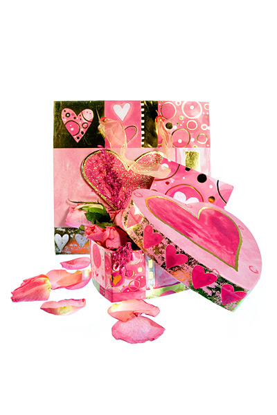 Valentinstag Muttertag Hochzeits-Geschenk Rosen Herz