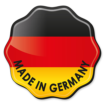 Siegel Stempel Deutschland schwarz rot gold Made in Germany