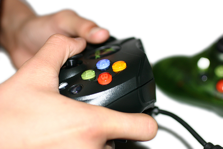 Computerspiele Controller Xbox Konsole Hand spielen