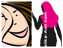 Angelika Antl Fotografie Comic Portrait Gesicht Logo Illustration